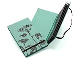 Roger la Borde Floral Stalks Mini Attache & Flip-Up Notebook Set (Pack of 2)
