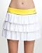 Picot Ruffled Tennis Skirt - BEBE SPORT
