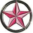 Womens Pink "Nautical Star" Fashion Belt Buckle