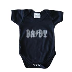 "BA/BY" Baby Grow