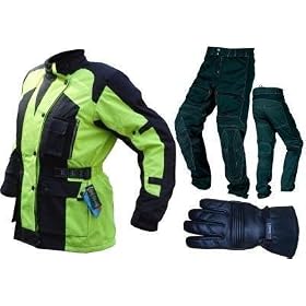 HI VIZ WATERPROOF ARMOURED THERMAL MOTORCYCLE JACKET TROUSERS & GLOVES BY AUSTRALIAN BIKERS GEAR (ALL SIZES IN STOCK)