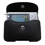 Horizontal Leather Case with Belt Clip/Loop for the Fujitsu Loox 610