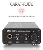 ヘッドホンアンプ 内蔵 USB DAC Styleaudio CARAT-RUBY2 光入力