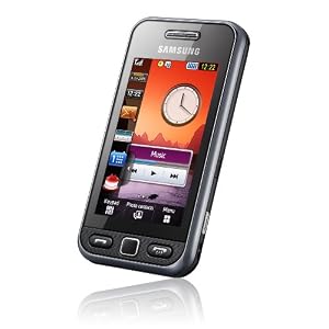 Samsung S5230 Tocco Lite - Unlocked QuadBand Cellular Phone - 3.2MP Camera, Touch Screen, FM Radio - International Version with No Warranty
