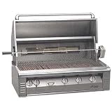 Alfresco Agbq Classic 42 Inch Natural Gas Grill Built In With Rotisserie