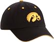 NCAA Iowa Hawkeyes Adult Adjustable Hat, Black