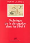 Technique de la dissertation dans les...