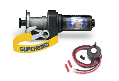 Superwinch 1215200 T1500 Performance and Economy Series .71-horsepower Trailer Winch - 1,500-Pound Capacity