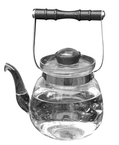 Yama Northwest Glass 40-ounce Chinese Glass Water Kettle Tea Pot