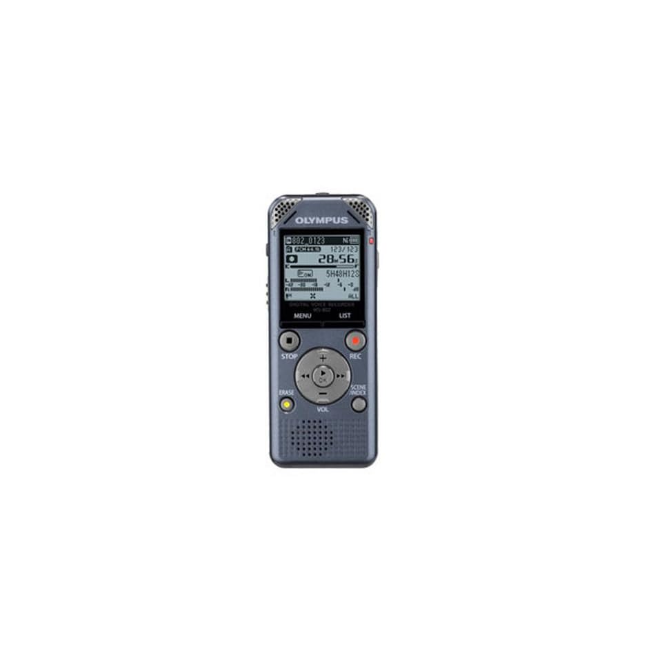 Olympus WS 802 4 GB Digital Voice Recorder With MICRO SD Card Slot and USB  Direct Connector Gray Electronics