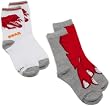 Stride Rite Boys 2-7 2 Dino With Non-Skid Crew 2 Pack Hosiery