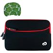 Netbook 12.1 inch Black-Red carry case for Lenovo Thinkpad X40 X201 I5-540M X200s 7470-F75 X200 7458 + Mouse Pad
