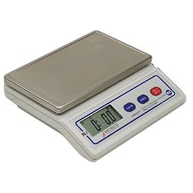Detecto PS-7 Digital Portion Control Food Scale, 7 lb / 3000 g x 0.1 oz / 1 g