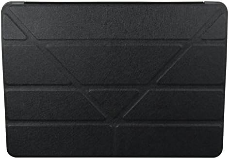 Einfach Slim Fit iPad Air 2 Flip PU Leather Plastic Case Smart Case Cover with Stand Auto Sleep Wake-up Black