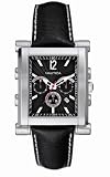Nautica A30006G Gents Strap Chrono Black Leather Strap Watch