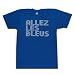 France, Allez Les Bleus, (Go Les Bleus) Soccer T-shirt, Football Top