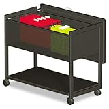 New-Safco 5353BL - Locking Top Mobile Tub File, 1-Shelf, 33-1/4w x 17d x 27 ....
