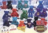 D. Bledsoe (Patriots) NFL Football Bear