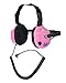 Race Day Electronics Noise-Reducing Race Scanner Headphones Pink (RDE-058-PINK)