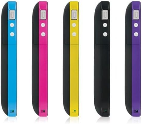 Best Iphone 5/5S Battery Case Rechargeable External Power Charge Backup 2500mAh (Blue)