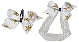 NFL Minnesota Vikings Baby/Toddler Collection 2 Licensed Bows