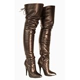 Produkt-Bild: Pleaser 8899 Overknee Stiefel Leder schwarz