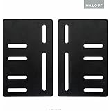 STRUCTURES by Malouf Bed Frame Headboard Bracket Modification Plate Vertical Modi, Set of 2