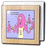 Octopus Mothers - 6 Inch Tile Napkin Holder