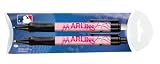 National Design Woman's Miami Marlins Grip Pen and Pencil Set in Pillow Pack (11014-NER)