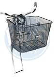Wald 933GB Mesh Quick-Release Front Handlebar Bike Basket - Black