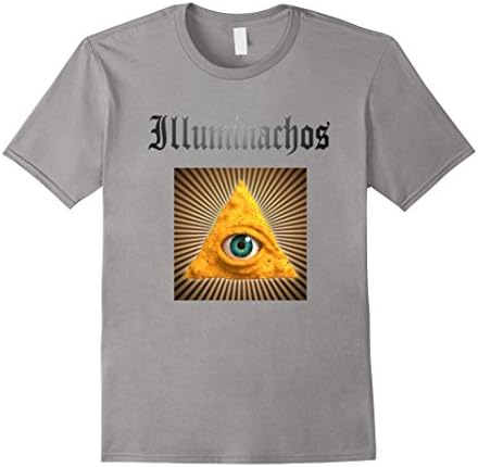 Illuminachos Illuminati Parody Shirt - Male Small - Slate
