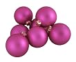 Club Pack of 16 Matte Pink Lolipop Glass Ball Christmas Ornaments 4" (100mm)