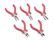 Darice 1893-09 Set of 5 Jewelry-Making Tools with Pink Handles