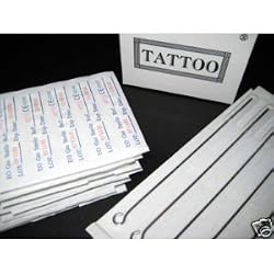 50 x COUNTS ASSORTED PRE-STERILIZED TATTOO NEEDLES + 100 x COUNTS #9 TATTOO INK CAPS + 20 x COUNTS FREE ASSORTED DISP TIPS
