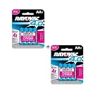 Rayovac 4.0 AA 4-PACK,   (Pack of 2)