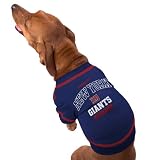 Pets First NFL New York Giants T-Shirt, X-Small