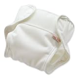 Imse Vimse White All-In-One Diaper - Large