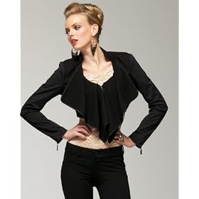 Buy Angled Drape Jacket by bebe