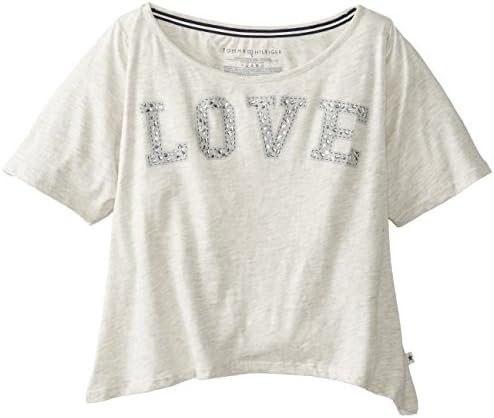 Tommy Girl Big Girls' Love Tommy Crop Tee