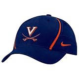 Virginia Cavaliers : Nike Virginia Cavaliers Navy Blue Coaches Dri-Fit Hat