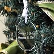 Personalized Oval Holiday Ornament