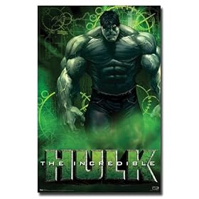 The Incredible Hulk (Hulk Standing) Framed Movie Poster Print - 24" X 36"