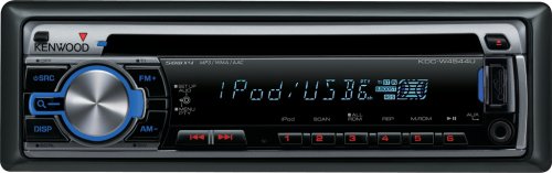 Kenwood KDC-W4544U MP3/WMA/AAC USB/CD-Receiver with iPod control