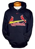 St. Louis Cardinals Nike Navy Tackle Twill Hoody