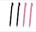 Pack of 4 DS Lite Stylus - Black And Pink + Free Screen Protector