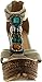 Refresh GRITA-05 Women's Beaded Platform T-strap Cork Wedge Heel Sandal