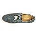 Ferro Aldo Blue/Green Men's Dress Shoes Perforation Details Wing Tip 139001