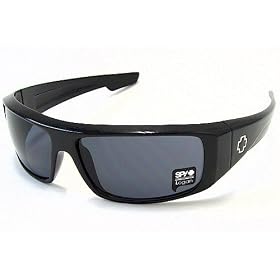 SPY OPTIC Logan Sunglasses LOBS00 Shiny Black Shades
