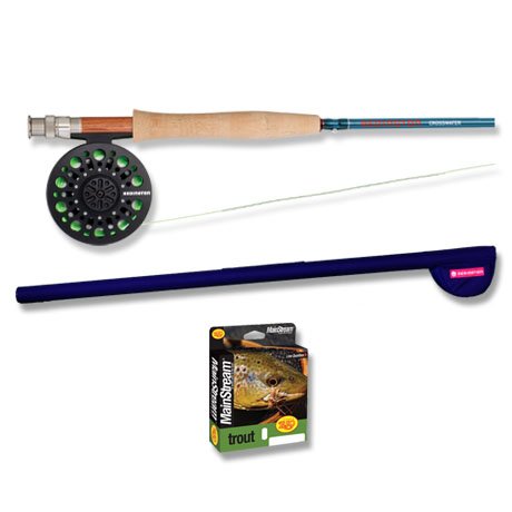Redington Crosswater 9062 Combo Fly Rod-2 pc Outfit with Reel 6wt. 9ft.
