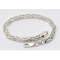 Massives 4,5mm breites K�nigskette Armband - 925 Sterling Silber, L�nge 16-25cm